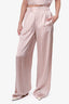 Cami NYC Pink Silk Striped Pants Size XS