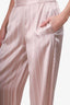 Cami NYC Pink Silk Striped Pants Size XS