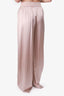 Cami NYC Pink Silk Striped Pants Size XS