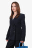 Smythe Black 'Tuck In' Blazer Size 2