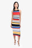 Alice + Olivia Multicolour Striped Dress Size XS