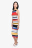 Alice + Olivia Multicolour Striped Dress Size XS