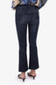 R13 Dark Denim Kick Fit Crop Jeans Size 26