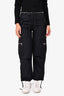 Samsoe Samsoe Black Cargo 'Chi' Trousers Size XXS