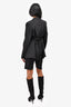 Samsoe Samsoe Black/Red Pinstripe 3 Piece Blazer/Short/Tank Set Size XS/XXS