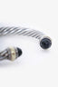 David Yurman Sterling Silver 14K Yellow Gold Black Onyx Cable Bracelet