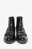 Pre-Loved Chanel™ Black Patent Chain Chelsea Booties Size 36.5 (As Is)