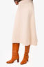 CO Cream Alpaca/Wool Knit Flared Midi Skirt Size S (As Is)