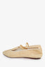 Loeffer Randall Beige Raffia Ballet Flats Size 9.5