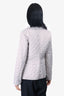 Burberry Brit Taupe Quilted Button Up Jacket Size XS
