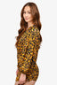 Ronny Kobo Leopard Print 'Giorgia' Mini Dress Size XS