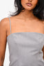Lovers and Friends Grey Strappy Cropped Top + Skirt Set Size S