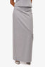 Lovers and Friends Grey Strappy Cropped Top + Skirt Set Size S
