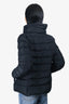Moncler Black Quilted Puffer Jacket Size 4