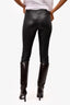 Vince Black Leather Skinny Legged Pants Size XS
