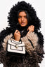 Tom Ford Grey Ombre Boucle Shearling Toggle Jacket Size M