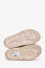 Christian Dior Cream Cannage Leather Knotted Sandals Size 37