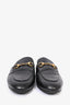 Gucci Black Leather Horsebit Princetown Slides Size 38