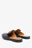 Gucci Black Leather Horsebit Princetown Slides Size 38