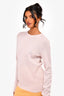 Equipment Light Pink Cashmere Crewneck Sweater Size S