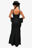 Herve Leger Black Bandage Maxi Gown Size S