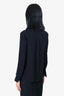 Derek Lam Black Tassel Detail Blouse Size 2