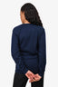 Dries van Noten Wool Shoulder Pad Wrap Cardigan Size M