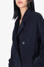 Max Mara Black Camel Coat Size 8