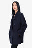 Max Mara Black Camel Coat Size 8