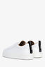Chloe White Leather Scalloped 'Lauren' Sneakers Size 35