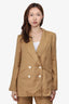 Veronica Beard Khaki Striped Blazer Size 6