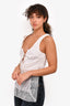 Christopher Esber White Sleeveless 'Camosun Clash Underwire' Top Size 4