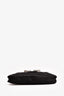 Tod's Black Satin Crystal Embellished Clutch