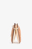 Carolina Herrera Brown Suede/Leather Reversible Crossbody