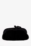 Tod's Black Velvet Crystal Embellished Wristlet