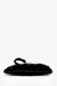 Tod's Black Velvet Crystal Embellished Wristlet