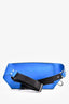 Valentino Blue Leather 'VLTN' Belt Bag
