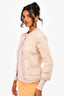 Chanel 2005 Cream Wool/Cashmere Tweed Button Down Jacket Size 38