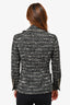 Pre-Loved Chanel™ 1994 Black/White Tweed Jacket Size 38