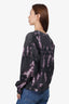 Isabel Marant Purple/Grey 'Mobyli' Tye Dye Sweater Size 42