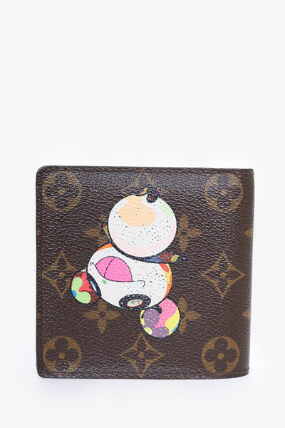 Louis Vuitton x Takashi Murakami Monogram Panda Bifold Wallet