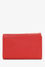 Miu Miu Red Leather Compact Wallet
