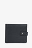 Saint Laurent Black Grained Bi-Fold Wallet
