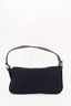 Fendi Black Cotton Jersey FF Mamma Baguette