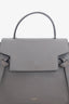 Celine Grey Leather Micro Belt Bag with Strap
