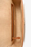Fendi Tan Canvas/Leather FF Embossed Shoulder Bag with Strap