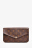 Louis Vuitton 2020 Monogram Felicie Chain Pochette (As Is)