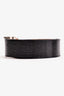 Louis Vuitton Black Electric Epi 40mm Wide LV Belt Size 85/34
