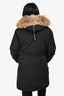 Canada Goose Black Down Parka Coat Size M