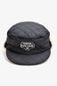 Pre-Loved Chanel™ Black Quilted Trapper 'Coco Neige' Hat With Cream Shearling Size M